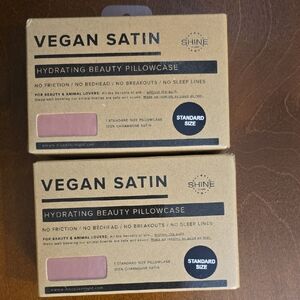 Vegan Satin Hydrating Beauty Pillowcase - Dusty Rose